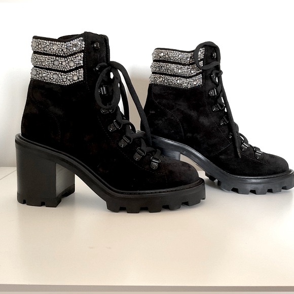 Jimmy Choo Eshe 65 Black Booties - Picture 4 of 11